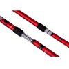 Kijki trekkingowe ENERO Adventure (64 - 135 cm) Czerwono-czarny System anti-shock Tak