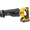 Piła szablasta DEWALT DCS386H2T-QW Zasilanie Akumulatorowe