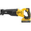 Piła szablasta DEWALT DCS386H2T-QW Maksymalna głębokość cięcia w stali [mm] 130