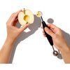 Łyżka do melonów OXO Good Grips O-39781 Czarny Wykonanie Stal nierdzewna