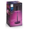 Lampa stołowa PHILIPS HUE 929003128501 Czarny Barwa światła Ciepła biel