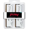Pamięć RAM KINGSTON Fury Beast White RGB 128GB 5200MHz Pojemność pamięci [GB] 128