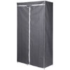 Szafa tekstylna SASKA GARDEN 8811 (170 x 90 x 45 cm) Ciemnoszary Materiał wykonania Stal malowana proszkowo