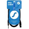 Kabel SSQ XZJM10 Jack Mono - XLR żeński 10 m Gwarancja Dożywotnia