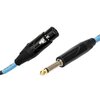 Kabel SSQ XZJM10 Jack Mono - XLR żeński 10 m Kolor Czarny