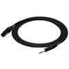Kabel SSQ XZJM10 Jack Mono - XLR żeński 10 m Materiał Miedź