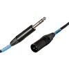 Kabel SSQ JSXM1 PRO Jack stereo 6.3 mm - XLR męski 1 m