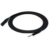 Kabel SSQ JSXM3 PRO Jack stereo 6.3 mm - XLR męski 3 m Zastosowanie Interfejs audio