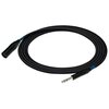 Kabel SSQ JSXM3 PRO Jack stereo 6.3 mm - XLR męski 3 m Przeznaczenie Mikser