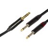 Kabel SSQ JSJM5 Jack stereo 6.3 mm - 2 x Jack 6.3 mm 5 m