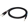 Kabel SSQ JSJM5 Jack stereo 6.3 mm - 2 x Jack 6.3 mm 5 m Rodzaj Przewód instrumentalny
