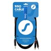 Kabel SSQ MIJRCA1 TRS 3.5 mm - 2 x RCA 1 m Materiał Tworzywo sztuczne