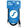 Kabel SSQ MIJM2 TRS 3.5 mm - 2 x Jack 6.3 mm 2 m Zastosowanie Kontroler DJ