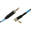 Kabel SSQ JMPJMK5 Jack 6.3 mm - Jack 6.3 mm kątowy 5 m Kolor Czarny