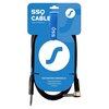 Kabel SSQ JMPJMK5 Jack 6.3 mm - Jack 6.3 mm kątowy 5 m Gwarancja Dożywotnia