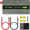 Przetwornica QOLTEC Monolith 24V na 230V 1000W/2000W Czysta sinusoida Liczba gniazd [szt.] 1 x USB