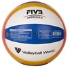 Piłka do siatkówki plażowej MIKASA Beach Pro BV550C Kolor Biało-niebiesko-żółty
