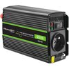 Przetwornica QOLTEC Monolith 12V na 230V 300W/600W Czysta sinusoida Czarny Liczba gniazd [szt.] 1 x SCHUKO