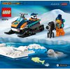 LEGO 60376 City Skuter śnieżny badacza Arktyki Motyw Skuter śnieżny badacza Arktyki