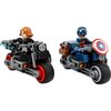 LEGO 76260 Marvel Motocykle Czarnej Wdowy i Kapitana Ameryki Kod producenta 76260