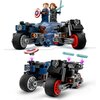 LEGO 76260 Marvel Motocykle Czarnej Wdowy i Kapitana Ameryki Kolekcjonerskie Nie