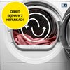 Suszarka AEG TR838A4CP AbsoluteCare 8000 z pompą ciepła 8kg MixDry SensiDry PreciseDry Silnik inwerterowy Tak