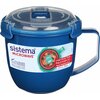 Lunch box SISTEMA Microwave 21141 Miętowy Przegródki Nie