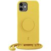 Etui JUST ELEGANCE PopGrip do Apple iPhone 11/Xr Żółty