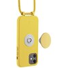 Etui JUST ELEGANCE PopGrip do Apple iPhone 11/Xr Żółty Model telefonu iPhone 11