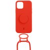 Etui JUST ELEGANCE PopGrip do Apple iPhone 12/12 Pro Czerwony Model telefonu iPhone 12 Pro