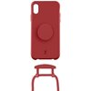 Etui JUST ELEGANCE PopGrip do Apple iPhone X/Xs Różowy Model telefonu iPhone Xs