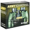 Lornetka LEVENHUK Army 10x40 z celownikiem Wyposażenie Ochronne osłony soczewek i okularów