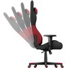 Fotel HUZARO Force 6.2 Czerwony Mesh Regulacja podłokietników Góra - dół