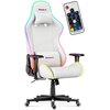 Fotel HUZARO Force 6.2 RGB Biały
