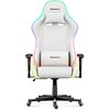 Fotel HUZARO Force 6.2 RGB Biały Materiał obicia Tkanina Mesh