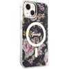 Etui GUESS Flower MagSafe do Apple iPhone 14 Czarny Kompatybilność Apple iPhone 14