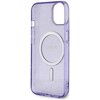 Etui GUESS Glitter Gold MagSafe do Apple iPhone 14 Plus Purpurowy Gwarancja 24 miesiące