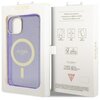 Etui GUESS Glitter Gold MagSafe do Apple iPhone 14 Plus Purpurowy Marka telefonu Apple