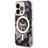Etui GUESS Flower MagSafe do Apple iPhone 14 Pro Czarny Seria telefonu iPhone