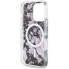 Etui GUESS Flower MagSafe do Apple iPhone 14 Pro Czarny Gwarancja 24 miesiące