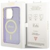 Etui GUESS Glitter Gold MagSafe do Apple iPhone 14 Pro Max Purpurowy Nazwa D-R-O Sp. z o.o. Sp.k
