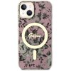 Etui GUESS Flower MagSafe do Apple iPhone 14 Różowy Model telefonu iPhone 14