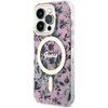 Etui GUESS Flower MagSafe do Apple iPhone 14 Pro Różowy Seria telefonu iPhone