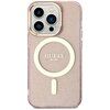 Etui GUESS Glitter Gold MagSafe do Apple iPhone 14 Pro Różowy Kod pocztowy 05-850
