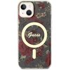 Etui GUESS Flower MagSafe do Apple iPhone 14 Zielony Model telefonu iPhone 14