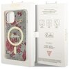 Etui GUESS Flower MagSafe do Apple iPhone 14 Zielony Marka telefonu Apple