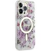Etui GUESS Flower MagSafe do Apple iPhone 14 Pro Max Przezroczysty Kompatybilność Apple iPhone 14 Pro Max