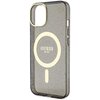 Etui GUESS Glitter Gold MagSafe do Apple iPhone 14 Czarny Typ Etui nakładka