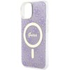 Etui GUESS 4G MagSafe do Apple iPhone 14 Purpurowy Typ Etui nakładka