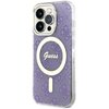 Etui GUESS 4G MagSafe do Apple iPhone 14 Pro Purpurowy Seria telefonu iPhone